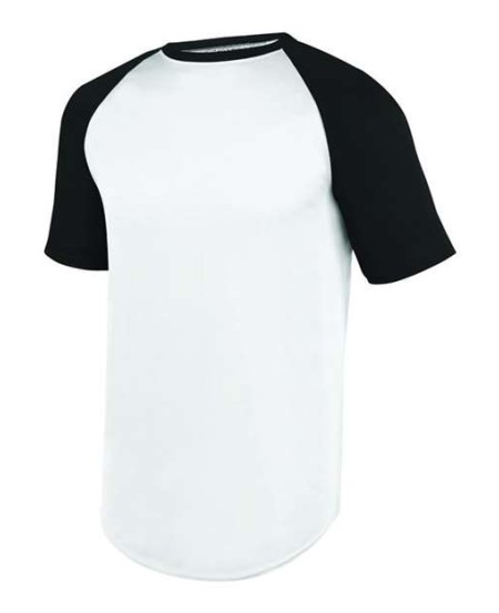 Augusta Sportswear 1509 Youth Wicking Short Sleeve Baseball Jersey – 100% Polyester Wicking Knit | Youth Sizes