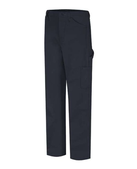 Bulwark PLJ8 Men's FR Midweight Dungaree Pant – EXCEL FR ComforTouch 11 oz. 88/12 Cotton/Nylon Water-Repellent | ATPV 15 cal/cm² CAT 2