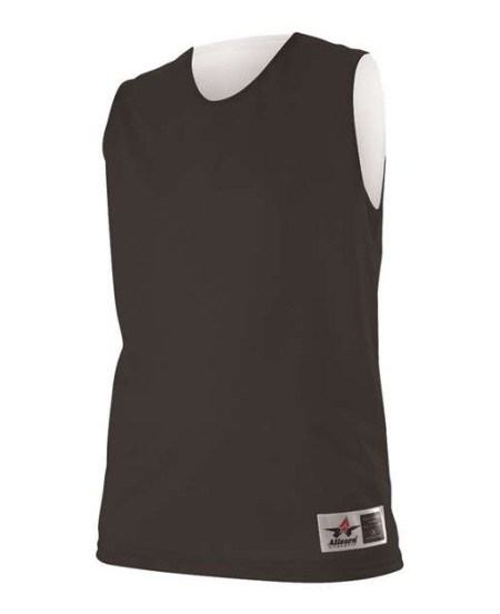 Alleson Athletic 560RW Women's Reversible Mesh Tank – 3.4 oz. 70 Denier Tricot Mesh Cationic Polyester Double-Ply Reversible | S–3XL