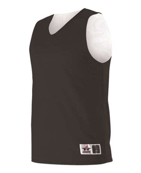 Alleson Athletic 560RY Youth Reversible Mesh Tank – 3.4 oz. 70 Denier Tricot Mesh Cationic Polyester Double-Ply Reversible | Youth XS–L