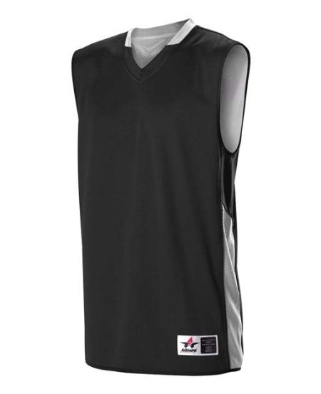 Alleson Athletic 589RSPY Youth Single Ply Reversible Basketball Jersey – NFHS Legal Bonded Mesh