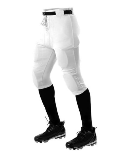 Alleson Athletic 610SLY Youth Practice Football Pants – 10 oz. 100% DKP with Pad Pockets | XS–XL
