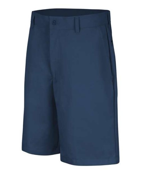Red Kap PC26 Men's Cotton Casual Plain Front Work Shorts – 8.5 oz. 100% Wrinkle-Resistant Cotton Twill | 10