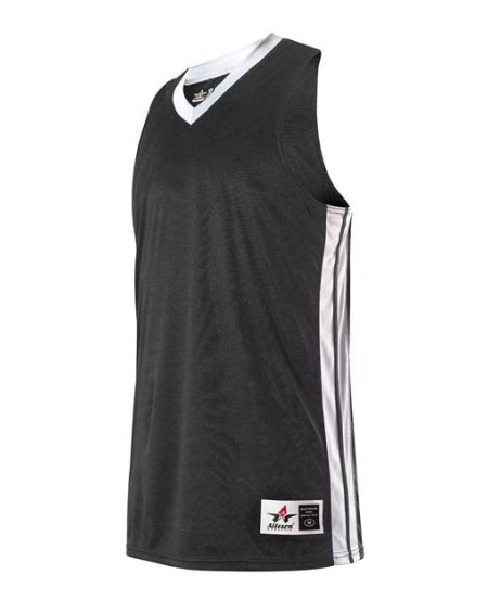Alleson Athletic 538JW Women's Single Ply Basketball Jersey – 100% Microfiber Cationic Polyester Slim Fit NFHS Legal | XS–2XL