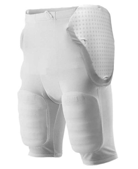 Alleson Athletic 695PGY Youth Five Pad Football Girdle – Compression 85/15 Polyester/Spandex Protective Girdle | S–4XL