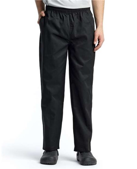 Artisan Collection by Reprime RP553 Unisex Essential Chef Pants – 6 oz. 65/35 Poly/Cotton Twill | XS–4XL