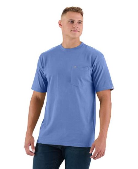 Berne Apparel BSM16 Men's Heavyweight Pocket T-Shirt – 6 oz. 100% Ring-Spun Cotton Men's Short-Sleeve Pocket Tee | Taped Neck, Tagless Label | S–4XL