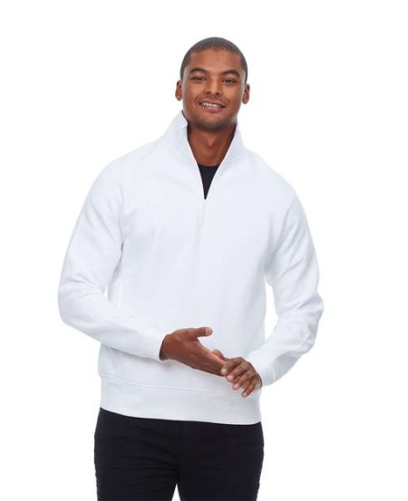 Threadfast Apparel 320Q Unisex Ultimate Fleece Quarter-Zip Sweatshirt – 8.5 oz. 65/25/10 Cotton/Recycled Poly | XS–4XL
