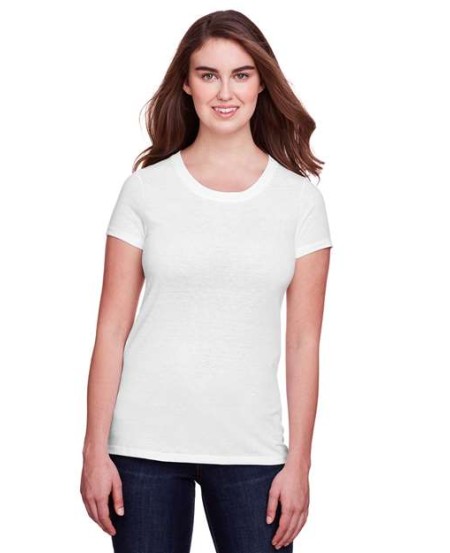 Threadfast Apparel 202A Women's Tri-Blend T-Shirt – 4.3 oz. 50/38/12 Recycled Polyester/Cotton/Rayon | S–3XL