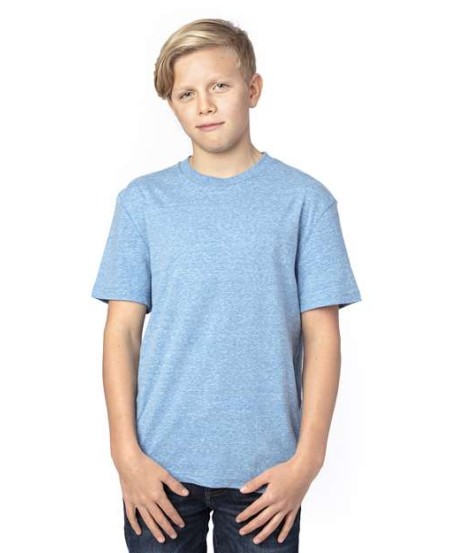 Threadfast Apparel 602A Youth Triblend T-Shirt – 4.2 oz. 50/38/12 Recycled Polyester/Cotton/Rayon | XS–XL
