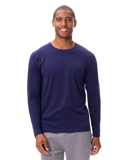 Threadfast Apparel 382LS Unisex Impact Long-Sleeve T-Shirt – 5 oz. 57/38/5 Cotton/Rayon/Spandex | XS–3XL