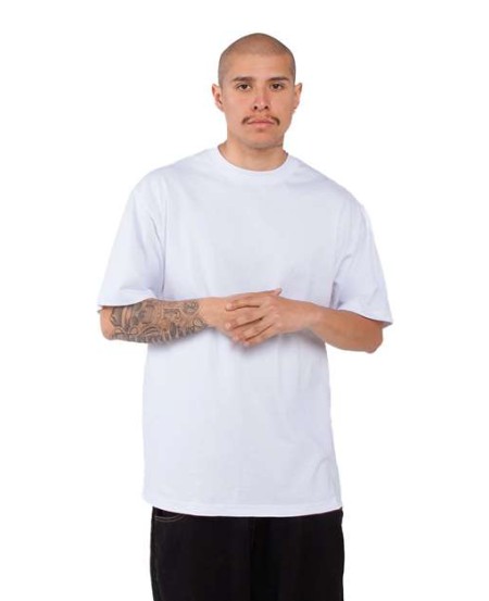 Shaka Wear SHMHSS Max Heavyweight T-Shirt - 7.5 oz. 100% USA Cotton 16 Singles Oversized Streetwear OEKO-TEX | S-7XL