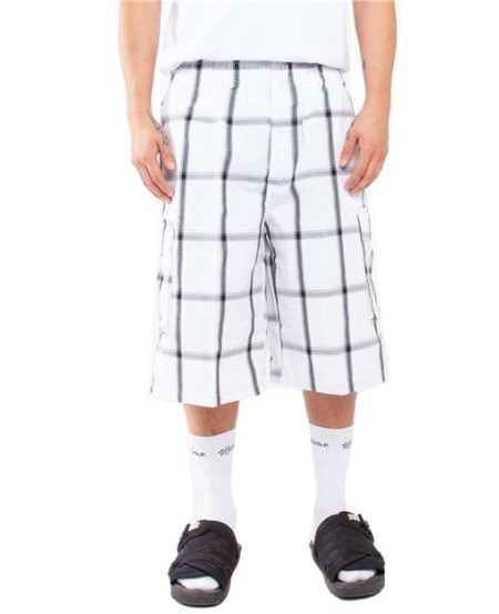 Shaka Wear SHSP Unisex Plaid Shorts - 5.6 oz. Plaid OEKO-TEX | S-5XL