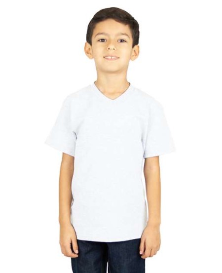 Shaka Wear SHVEEY Youth V-Neck T-Shirt – 5.9 oz. USA Cotton Blank Kids Tee | Youth Sizes