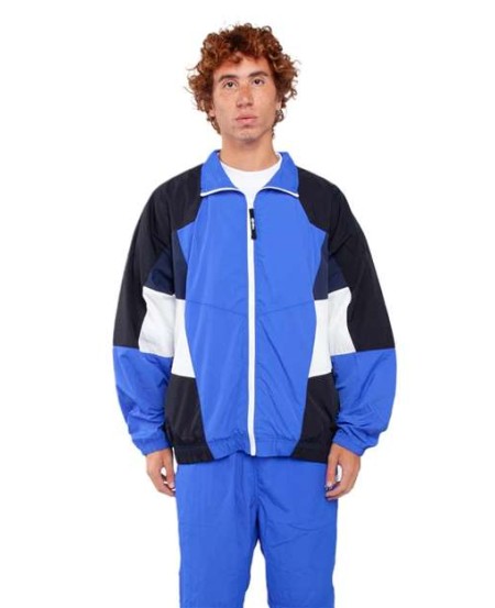 Shaka Wear SHNTJ Unisex Nylon Track Jacket – Full-Zip Lightweight Woven Nylon | S–2XL