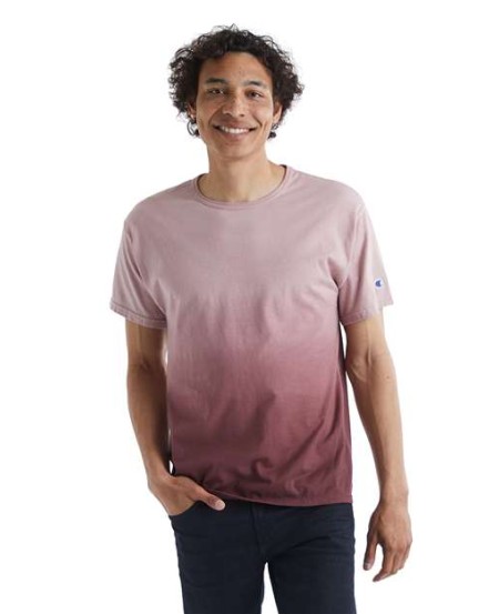 Champion CD100D Unisex Classic Jersey Dip Dye T-Shirt – 6 oz. 100% Cotton Garment-Dyed T-Shirt | S–3XL