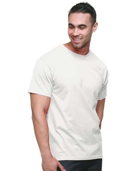 Bayside 2925 Men's Union-Made Fine Jersey T-Shirt – 4.2 oz. 100% Combed Ring-Spun Cotton Union Tee | S–4XL