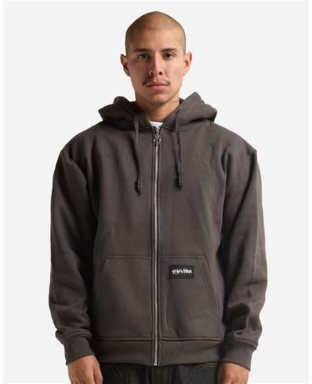 Shaka Wear SHEHZ Essential Super Heavyweight Full-Zip Hooded Sweatshirt - 13.3 oz. 60/40 Cotton/Polyester YKK Zip | S-3XL+