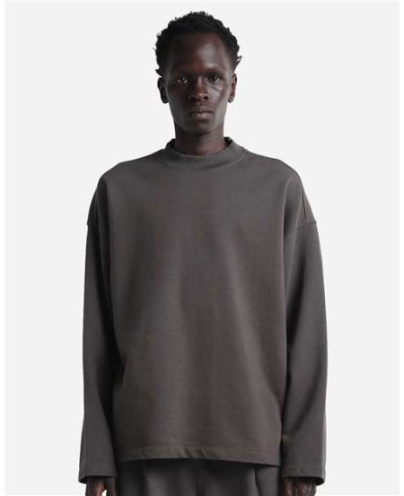 Shaka Wear SHGTL Garment-Dyed Terry Long Sleeve T-Shirt - 100% Cotton 370 GSM Terry Brushed Interior OEKO-TEX | S-3XL