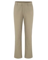 Dickies FP92EXT Women’s Industrial Flat Front Pants (Extended Sizes) – 7.75 oz. 65/35 Polyester/Cotton Vat Dyed Twill StayDark®