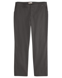 Dickies FW21 Women’s Premium Flat Front Pants (Plus Sizes) – 6.75 oz. 65/35 Polyester/Cotton FLEX Twill StayDark® | Plus