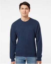 J. America 8870 Unisex Triblend Fleece Crewneck Sweatshirt – 7.5 oz. Unisex crewneck sweatshirt | S–3XL