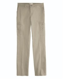 Dickies FW72 Women’s Premium Cargo Pants (Extended/Plus Sizes) – 6.75 oz. 65/35 Polyester/Cotton FLEX Twill StayDark®