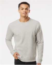 Next Level 9002 Unisex Malibu Crewneck Sweatshirt – 7.4 oz. 60/40 Cotton/Poly Fleece Heather Crew | XS–3XL
