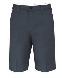 Dickies LR30ODD Men’s 11” Industrial Flat Front Shorts (Odd Sizes) – 7.75 oz. 65/35 Polyester/Cotton StayDark® Twill