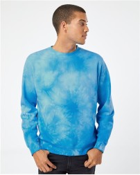 Independent Trading Co. PRM3500TD Unisex Midweight Tie-Dyed Crewneck Sweatshirt – 9 oz. Unisex Crewneck sweatshirt | XS–3XL