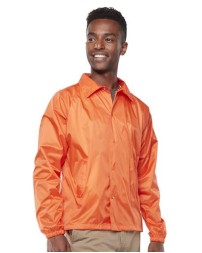 Augusta Sportswear 3100 Men's Coach's Jacket – 2.1 oz. Nylon Taffeta Water-Resistant Snap-Front Jacket | S–5XL