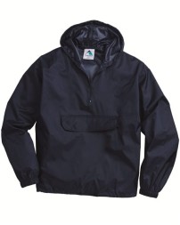 Augusta Sportswear 3130 Unisex Packable Half-Zip Hooded Pullover Jacket – 2.1 oz. Nylon Taffeta Water-Resistant | S–3XL