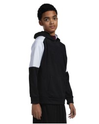 Holloway 222640 Youth Blue Chip Hooded Sweatshirt – 5.9 oz. 100% Polyester Wicking Fleece Youth Hoodie | S–XL