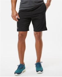 Holloway 229556 Men's Weld Athletic Shorts – 90/10 Polyester/Spandex Dry Excel™ 8½-Inch Shorts with Micromesh Gusset and Back Zip Pocket | S–3XL
