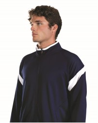Holloway 229579 Men's Limitless Full-Zip Jacket – 7.4 oz. 100% Polyester Wicking Double Knit Mesh Texture Dry Excel™ Jacket | S–3XL