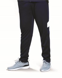 Holloway 229580 Men's Limitless Sweatpants – 7.4 oz. 100% Polyester Wicking Double Knit Dry Excel™ Tapered Warm-Up Pants with Ankle Zipper