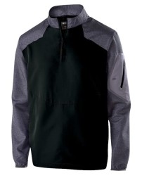 Holloway 229155 Men's Raider Quarter-Zip Jacket – Ultra-Lightweight Aero-Tec™ Polyester DWR No-Noise Quarter-Zip | S–3XL