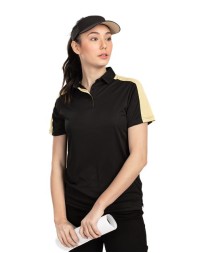 Augusta Sportswear 5029 Women's Two-Tone Vital Polo – 4 oz. 100% Poly Smooth Knit, Moisture Wicking | XS–3XL