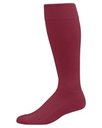 Augusta Sportswear 6006 Elite Multi-Sport Socks – 75% Acrylic/15% Poly Blend, Knee-Length, Moisture-Wicking