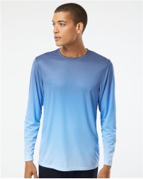 Paragon 225 Barbados Unisex Pin Dot Long Sleeve Performance T-Shirt – 4.1 oz. Microfiber UPF 50+ Tee | XS–4XL