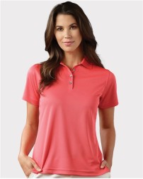Paragon 104 Women's Saratoga Performance Mini Mesh Polo – 4.3 oz. Microfiber Tapered-Fit Polo | XS–3XL