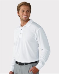 Paragon 110 Prescott Men's Long Sleeve Performance Polo – 4.3 oz. Microfiber UPF 30+ Polo | S–3XL