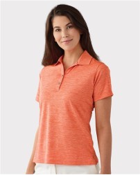 Paragon 131 Lady Dakota Women's Striated Heather Polo – 4.8 oz. Recycled Microfiber Polo | XS–3XL