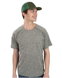 Holloway 222671 Youth Electrify CoolCore T-Shirt – 4.25 oz. 87/13 Poly/Elastane Heathered UPF 50+ Youth Tee