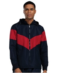 Holloway 229527 Men's Potomac Hooded Jacket – 100% Polyester MicroCord Woven Micromesh-Lined Water-Resistant Jacket | S–3XL
