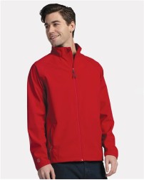 Holloway 229521 Men's Featherlight Soft Shell Jacket – 100% Bonded Polyester DWR Moisture-Wicking Stretch Soft Shell Jacket | XS–4XL