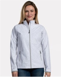 Holloway 229721 Women's Featherlight Soft Shell Jacket – 100% Bonded Polyester DWR Moisture-Wicking Stretch Ladies' Jacket | XS–3XL