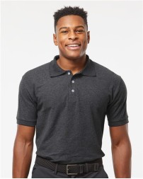 Tultex 400 Men's 5050 Sport Pique Polo – 6.7 oz. 50/50 Cotton/Polyester Pique Polo | XS–3XL