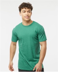 Tultex 541 Men's Premium Cotton Blend T-Shirt – 4.3 oz. 50/50 Combed Ring-Spun USA Cotton/Poly | XS–3XL