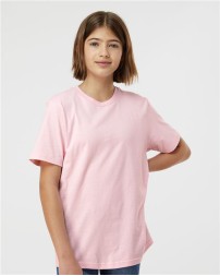 Tultex 295 Youth Heavyweight Jersey T-Shirt – 5.5 oz. 100% USA Cotton Heavyweight | XS–XL